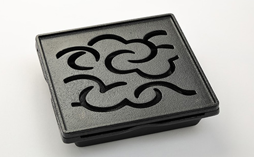 くわな鋳物の蚊やり器　雲