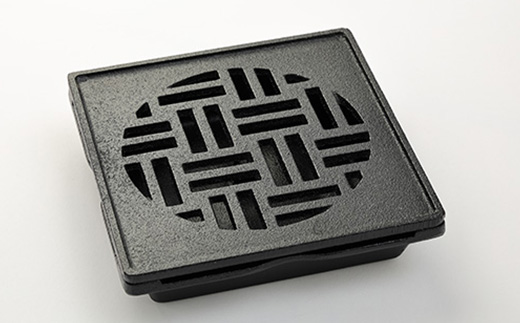 くわな鋳物の蚊やり器　籠