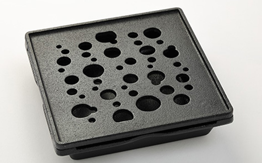 くわな鋳物の蚊やり器　泡