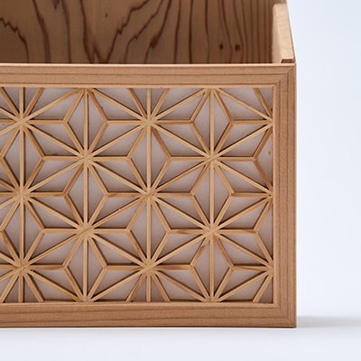 組子細工レタ-ラック