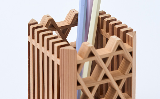 組子細工小物入れ