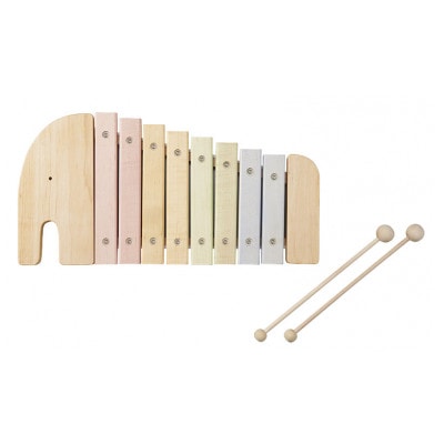 エドインターの知育玩具【エレファントシロフォン】(日本産/木製玩具)