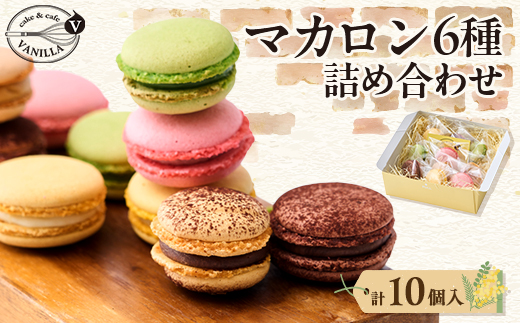 マカロン詰め合わせ(10個入り)【配送不可地域：離島】