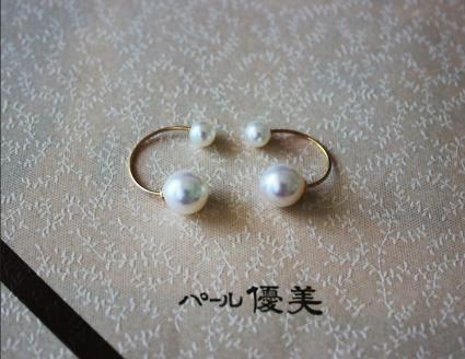  志摩産 アコヤ真珠 8-8.5ミリ 5-5.5ミリ パールキャッチ　フープピアス / 真珠 アクセサリー ピアス パール 8ミリ 8mm 8.5ミリ 8.5mm K18 18K 18金 ゴールド イエローゴールド 三重県 伊勢 志摩 冠婚葬祭 慶事 結婚式 入学式 卒業式 プレゼント 人気 クリスマス バレンタイン ホワイトデー カジュアル レディース シンプル パール優美