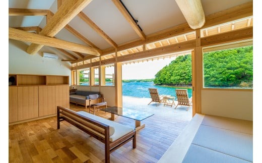 COVA KAKUDA オールインクルーシブ 平日 3名1室プラン / 旅行券 宿泊券 宿泊 旅行 チケット ペア宿泊券 伊勢 志摩 三重県 人気 おすすめ 高級 ホテル ヴィラ 体験 アクティビティ サウナ 海 絶景 癒やし 真珠工場 覚田真珠