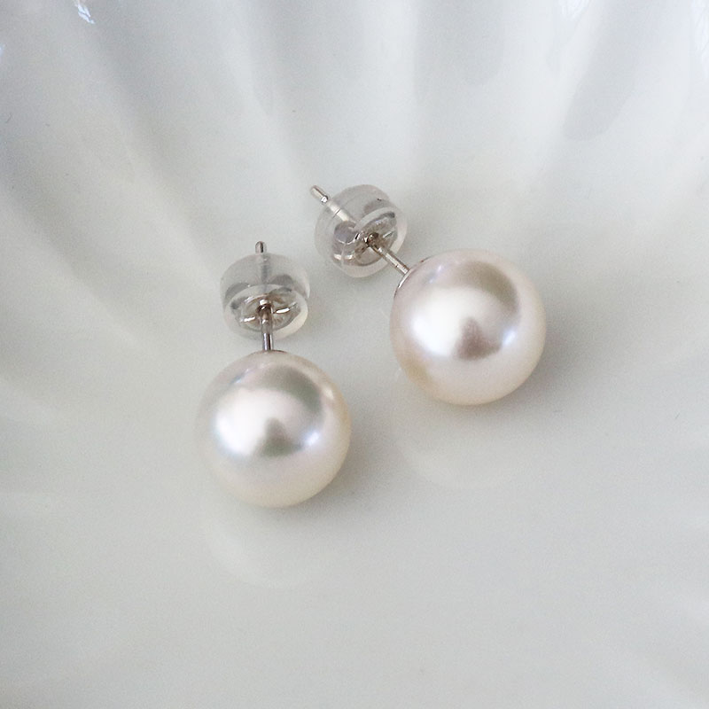 真珠 ピアス 大粒 9.5~10mm K14 14金 あこや ピアス 真珠 本真珠 伊勢志摩 志摩 志摩市 アクセサリー 高品質 ギフト パール 母の日 ホワイトデー クリスマス 入学式 卒業式 成人式 結婚式 記念日 誕生日 フォーマル シンプル 310000円 31万円 三十一万円 / 志摩産 あこや真珠 大粒 9.5-10㎜ K14WG ピアス
