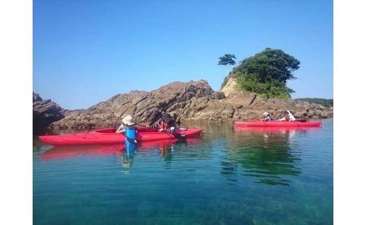 【010-66】シーカヤック体験【大人1名+子ども1名】*