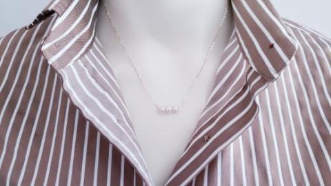 天使のブランコ、スウィングネックレス（K10YG）