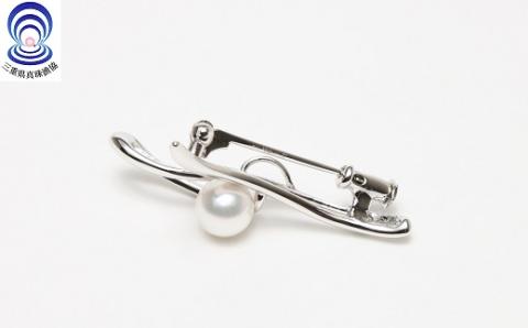 三重ブランド　アコヤ真珠　7.0ﾐﾘ　ブローチ