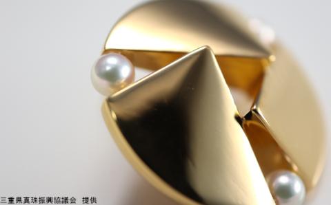数量限定！G7三重・伊勢志摩交通大臣会合  アコヤ真珠 ラペルピン / 伊勢志摩 G7 交通大臣会合 ラペルピン 真珠 アコヤ あこや真珠 〔257-01〕