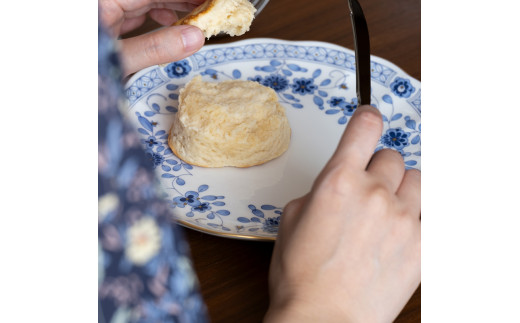 ケーキ 皿 19ｃｍ ５枚 セット プレート NARUMI 食器 三重 志摩 伊勢志摩 デザート スイーツ 白 青 ホワイト ブルー 三重ナルミ ナルミ ボーンチャイナ ギフト プレゼント 包装 贈答用 贈答品