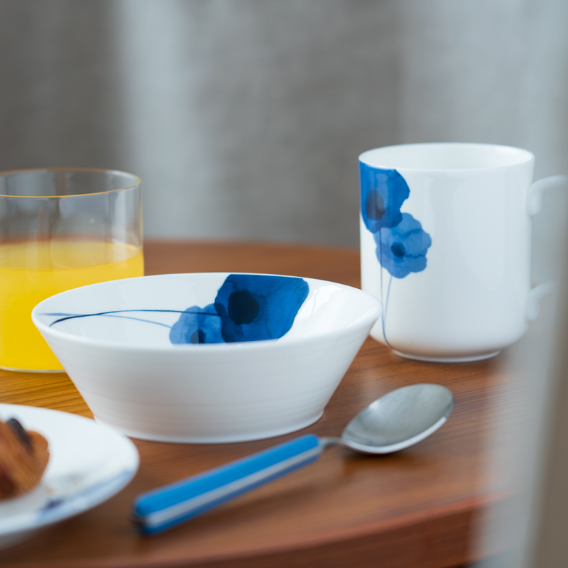 ≪NARUMI≫【スプリングフィールド】ボウル2点 / 14cm ボウル 皿 NARUMI 三重 伊勢志摩 志摩 アネモネ 三重ナルミ ナルミ ミラノ ギフト 母の日 結婚祝い 〔011-38〕