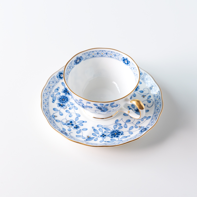 ≪NARUMI≫【ミラノ】1客ティー碗皿* 三重 志摩 伊勢志摩 食器 ティーカップ ティー 紅茶 NARUMI 三重ナルミ ナルミ ボーンチャイナ ミラノ ギフト プレゼント お祝い 祝い 【020-102】