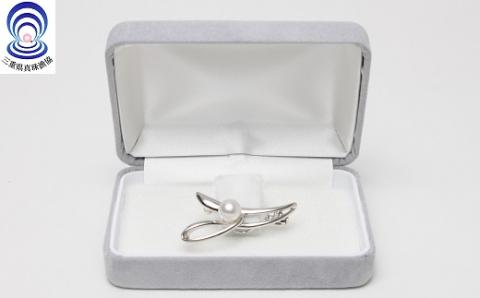 三重ブランド　アコヤ真珠　7.0ﾐﾘ　ブローチ