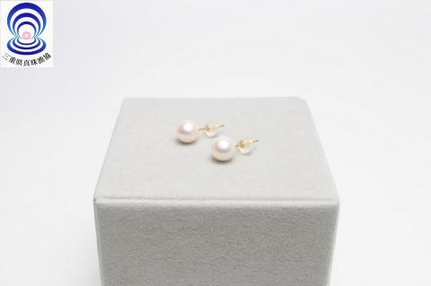 三重ブランド アコヤ真珠7.0ﾐﾘ～7.5ﾐﾘ ピアス / 18金 ピアス 真珠 伊勢志摩 アクセサリー パール ホワイトデー クリスマス 入学式 卒業式 成人式 結婚式 冠婚葬祭