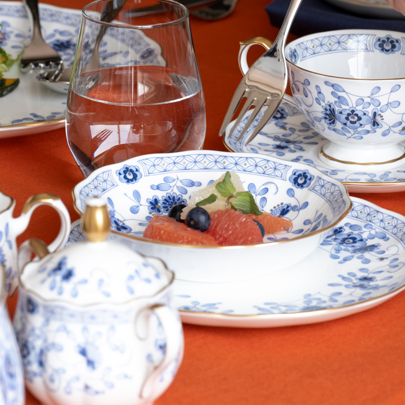 【050-63】≪NARUMI≫【ミラノ】14㎝フルーツ皿5枚セット*