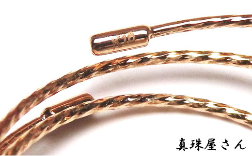 真珠屋さん 誰もが可愛く！アコヤ真珠 リング【フリーサイズ】（K18PG） / 18金 アクセサリー ジュエリー 真珠 指輪 三重 伊勢 志摩 パール 本真珠 あこや しんじゅ アコヤ貝 保証書 ポーチ ギフト 贈り物 贈答 贈答用 プレゼント 普段使い 人気 冠婚葬祭 結婚式 誕生日 記念日 慶事