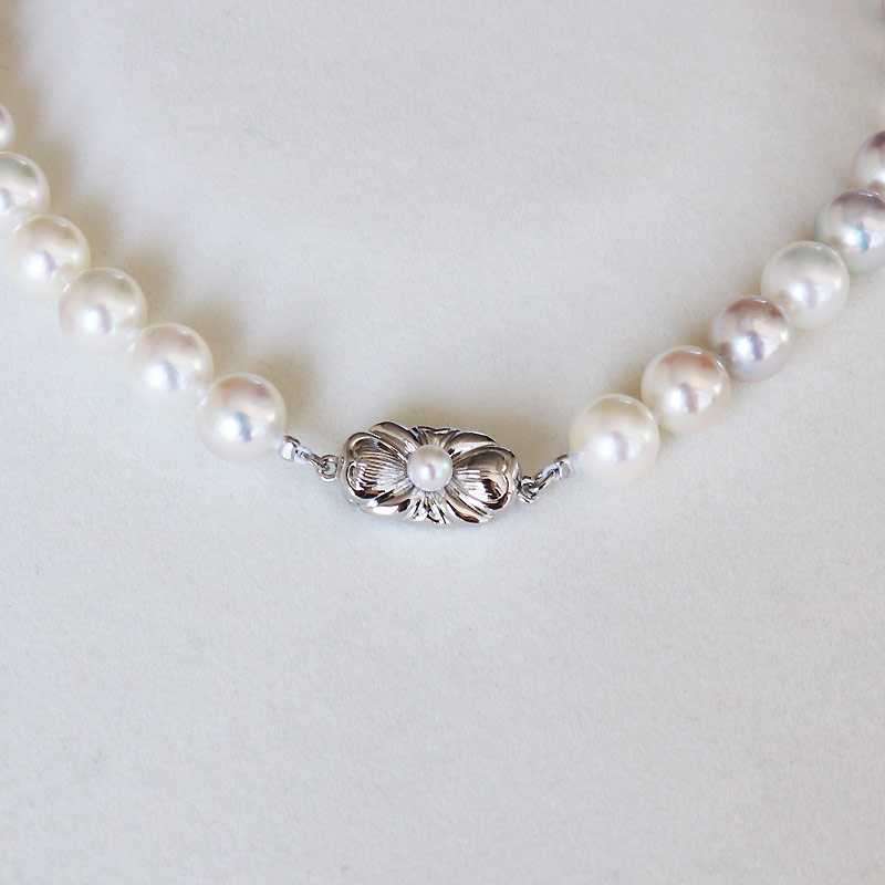 真珠 ネックレス 8~9ミリ 無調色マルチカラー / あこや 本真珠 大珠 大粒 伊勢志摩 志摩 志摩産 アクセサリー ギフト パール 母の日 ホワイトデー クリスマス 入学式 卒業式 成人式 結婚式 記念日 誕生日 フォーマル シンプル / 志摩産 あこや真珠 8-9ミリ 無調色マルチカラー ネックレス