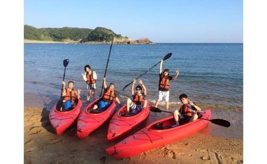 【010-66】シーカヤック体験【大人1名+子ども1名】*
