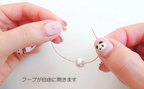 akoya フープピアス （K18WG） / 8.5～9.0ミリ 真珠 アコヤ パール ピアス 18金 アクセサリー ギフト ホワイトデー クリスマス  伊勢志摩 志摩 〔100-39〕: 志摩市ANAのふるさと納税