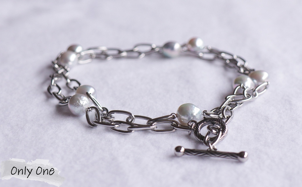 Only One ナチュラルバロックパールネックレス