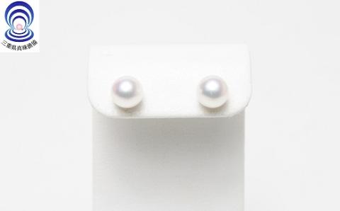 三重ブランド　アコヤ真珠　6.5ﾐﾘ　ピアス