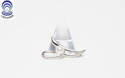 三重ブランド　アコヤ真珠　7.0ﾐﾘ　ブローチ