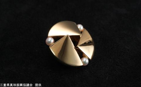 数量限定！G7三重・伊勢志摩交通大臣会合  アコヤ真珠 ラペルピン / 伊勢志摩 G7 交通大臣会合 ラペルピン 真珠 アコヤ あこや真珠 〔257-01〕