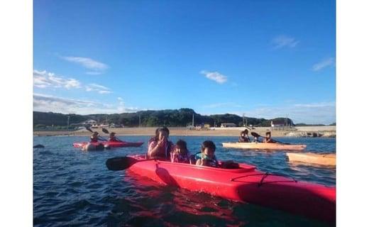 【010-66】シーカヤック体験【大人1名+子ども1名】*
