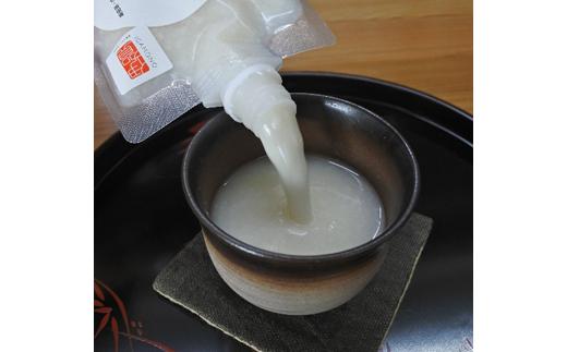 伊賀の甘ざけ詰合せ6本 濃いまま（食べる）タイプ3本／ストレートタイプ3本