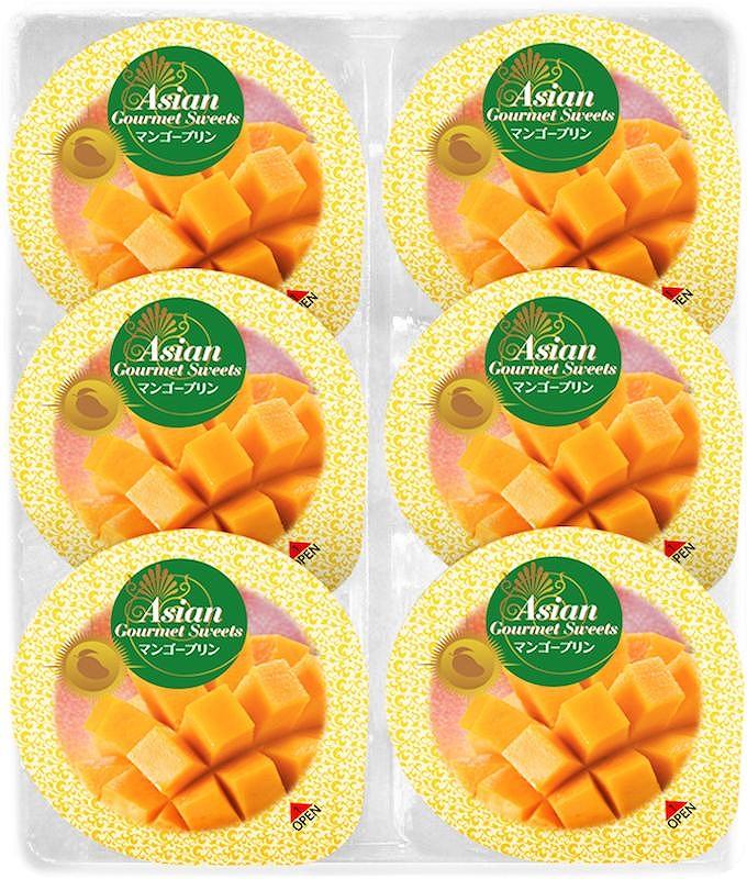 金澤兼六製菓6個マンゴープリンBOX（1箱6個入り×20箱）