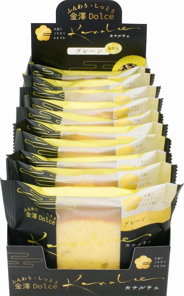 金澤兼六製菓カナルチェプレーンケーキ1ケース（10個入/箱×6箱×1ケース）