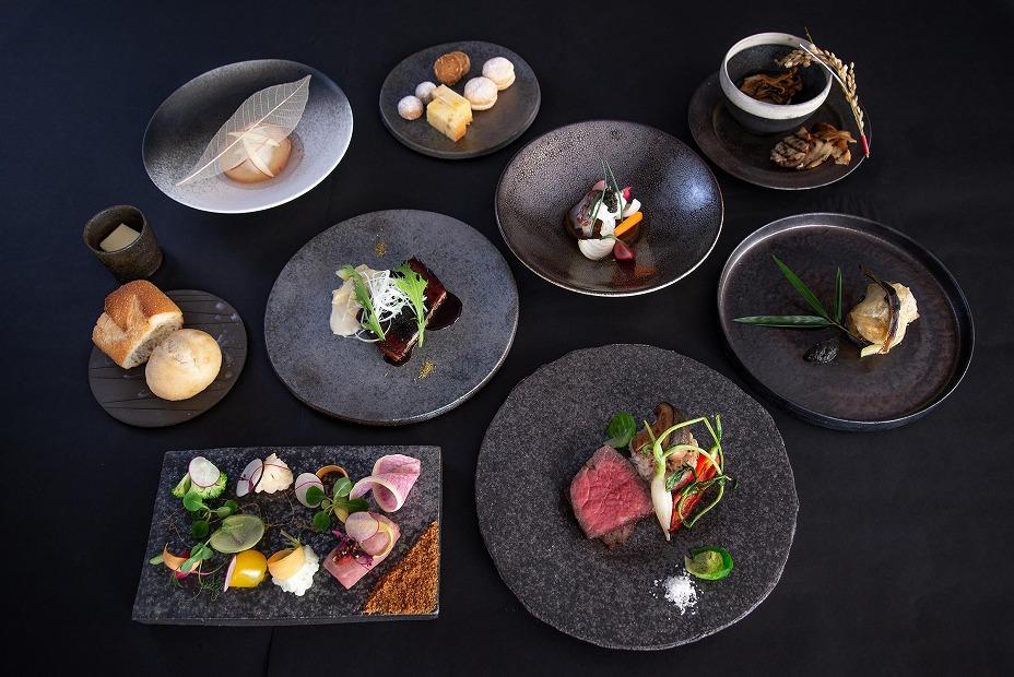 NIPPONIA HOTEL 伊賀上野 城下町 レストラン〈ルアン〉ディナー全5品ペアチケット