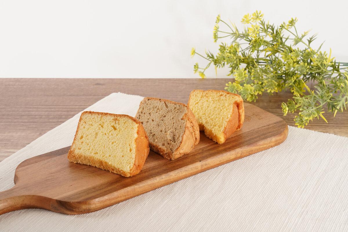 伊賀米コシヒカリ米粉シフォンケーキとシフォンケーキ 11個アソート詰合せ（おまかせ）