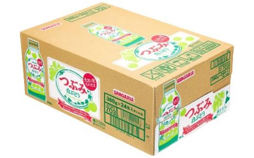 サンガリア つぶみ白ぶどう 380g×24本