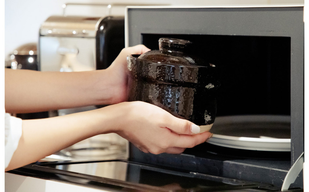 【2個セット】伊賀焼 レンジ炊飯土鍋　伊賀ノ匠2個セット　IG21