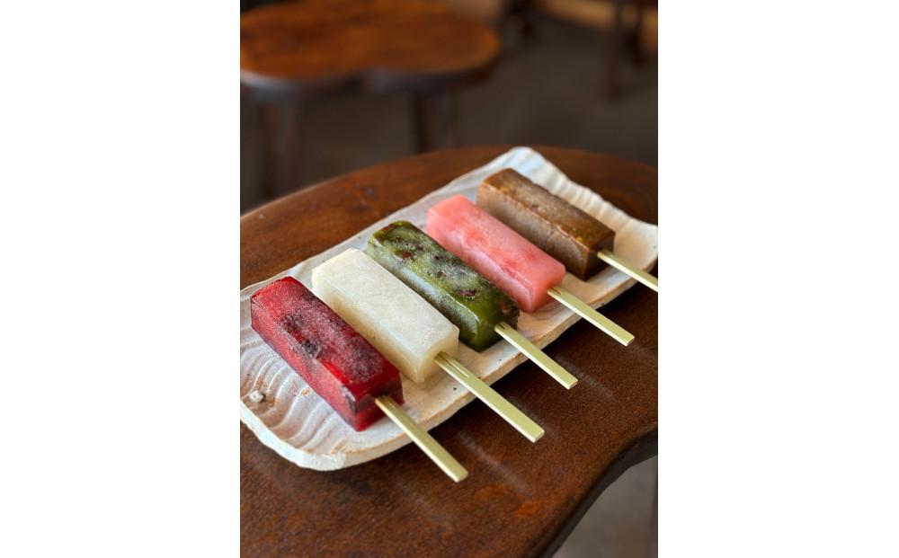 伊賀彩菓　くずよせ　５種類１４本箱入り