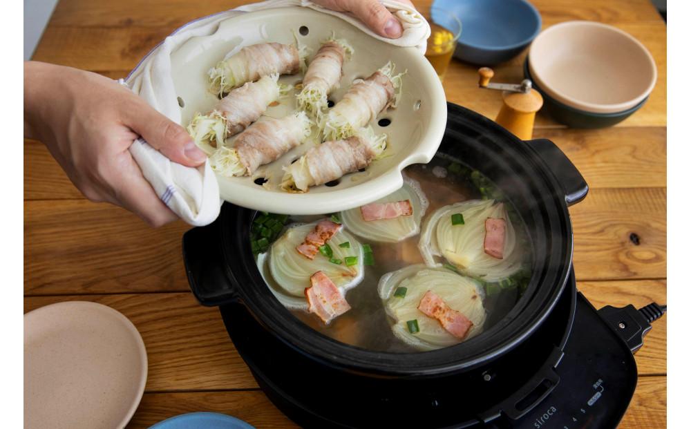 長谷園の「おうちいろり」伊賀焼窯元長谷園×シロカ　コラボ