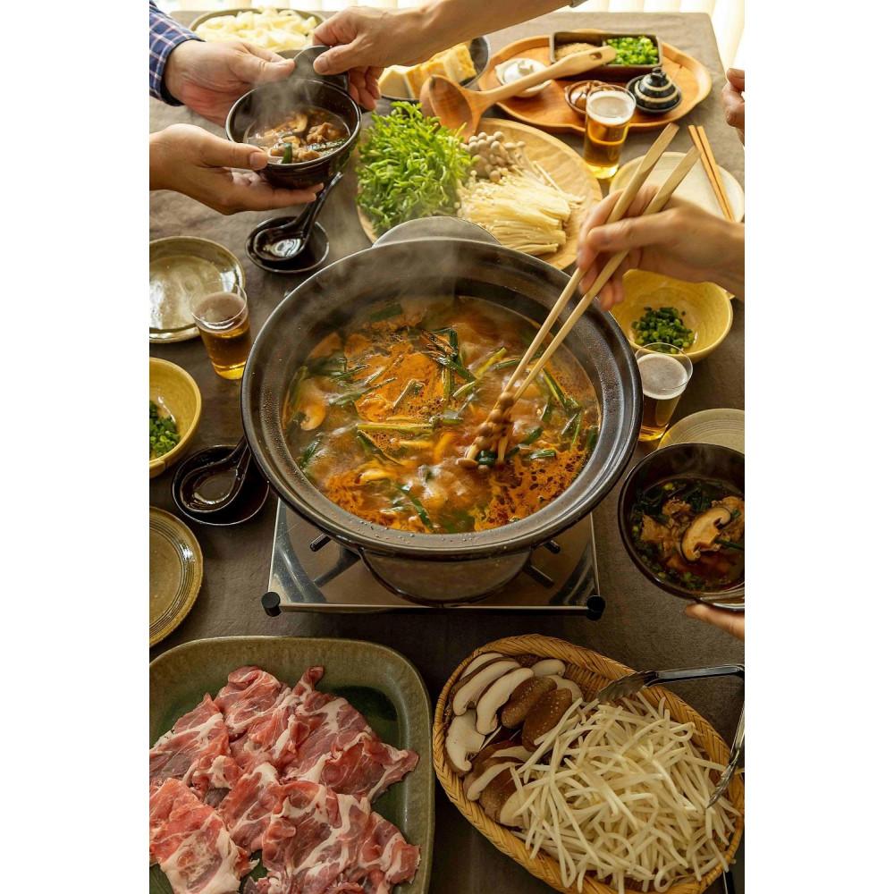 長谷園の「伊賀土鍋 伊賀釉」大（3～5人用）