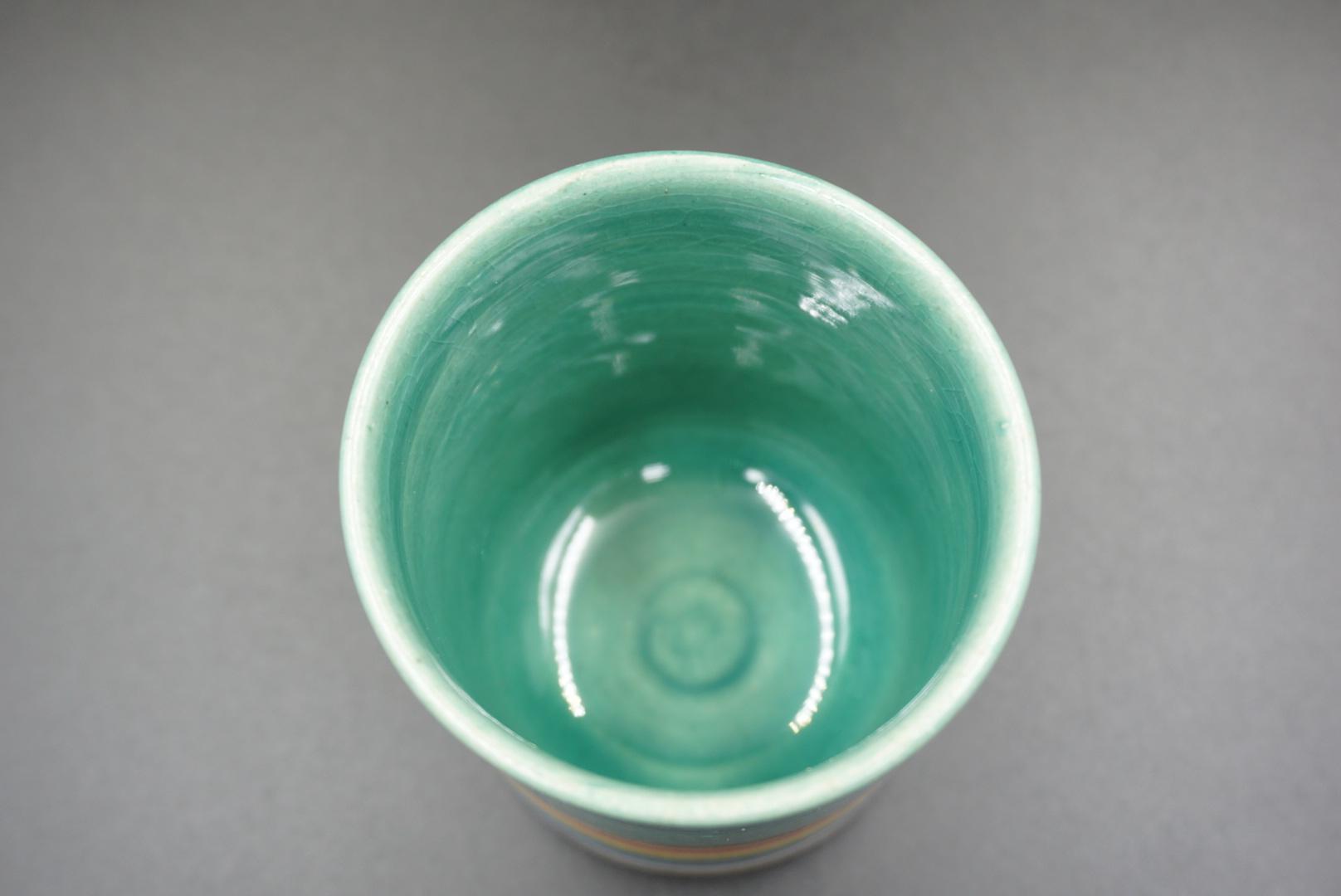 伊賀X焼物 虹焼（湯呑み）