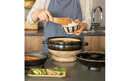 伊賀焼 炊飯 土鍋 かまどさん 二合炊き グッドデザイン賞受賞