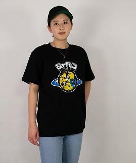 伊賀市 マンホールTシャツ 黒 【Sサイズ】