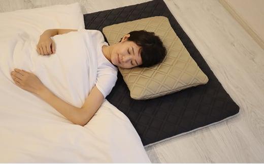 ～空気の流れで快眠を作るマット～グレイシーマット　シングルサイズ　ソフトタイプ【グレイッシュシルバー】