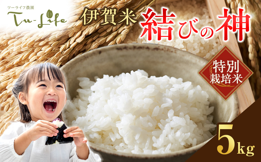 特別栽培米・伊賀米結びの神 5kg