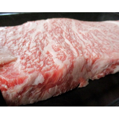 三重県産　伊勢水沢牛ロース厚切りステーキ　500g【UF-022】【配送不可地域：離島】