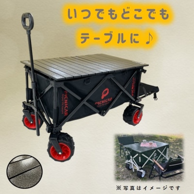 ピクニCAR BLACK×RED 1台　黒天板　フルセット