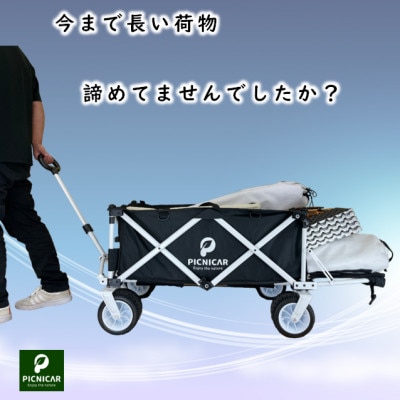 アウトドアワゴン ピクニCAR　WHITE×BLACK(黒天板)