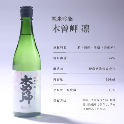 純米吟醸　木曽岬　凛　720ml　と　木曽岬産こしひかり1kg