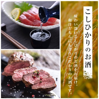 純米吟醸　木曽岬「凛＆果」　と　木曽岬産こしひかり1kg