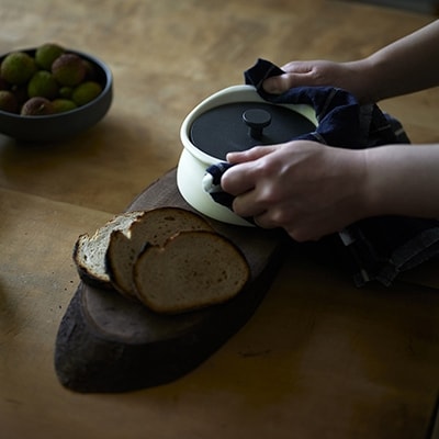 best pot mini shallow　ブラック